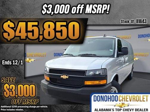 2025 Chevrolet Express 2500 Work Van