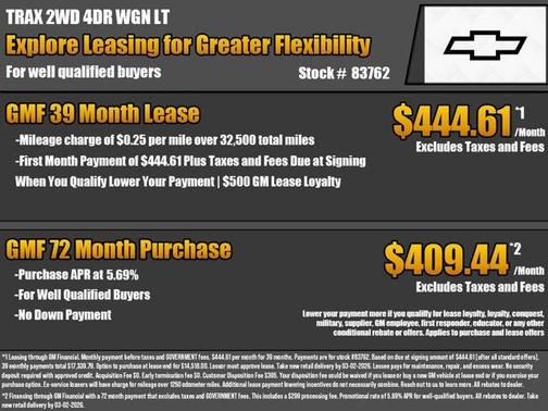 2026 Chevrolet Trax LT