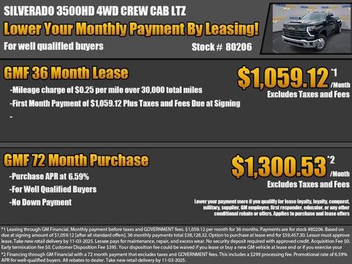 2025 Chevrolet Silverado 3500 LTZ