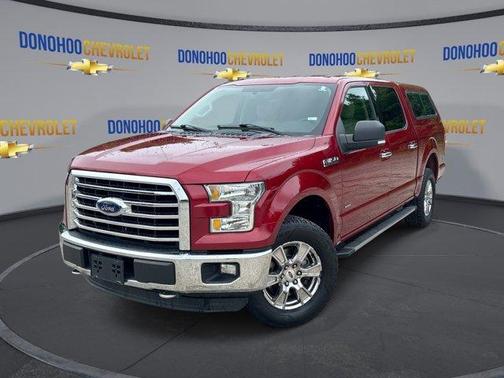Red 2015 Ford F-150
