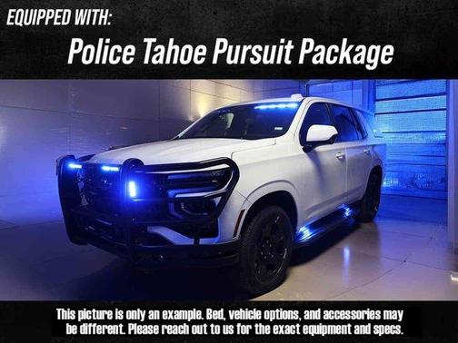 Summit White 2026 Chevrolet Tahoe Police