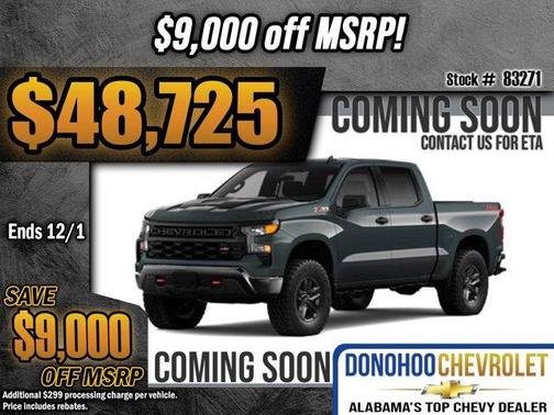 2026 Chevrolet Silverado 1500 Custom Trail Boss