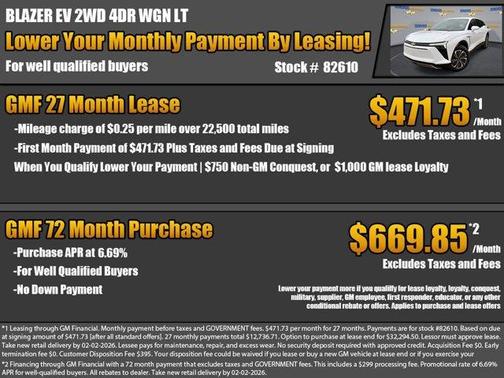 2026 Chevrolet Blazer EV LT