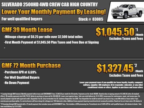 2026 Chevrolet Silverado 2500 High Country