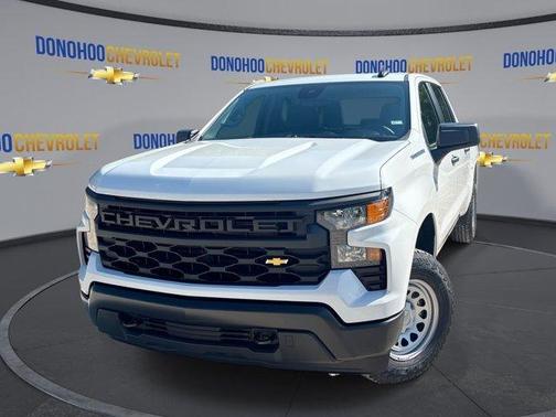 Summit White 2026 Chevrolet Silverado 1500 WT