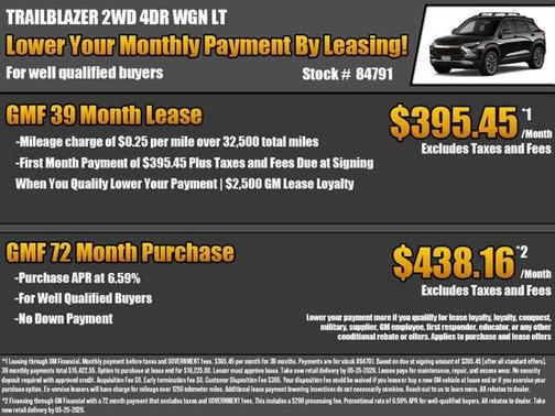 Mosaic Black Metallic 2026 Chevrolet Trailblazer LT