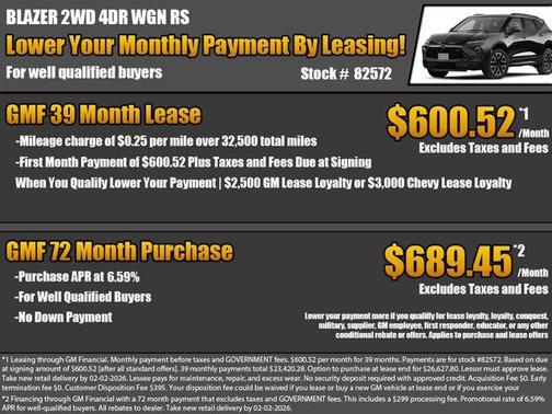 2025 Chevrolet Blazer RS