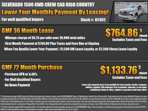 2026 Chevrolet Silverado 1500 High Country