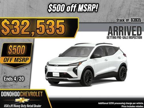 2027 Chevrolet Bolt RS