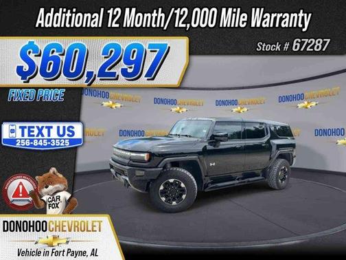 Black 2024 GMC HUMMER EV SUV 2X