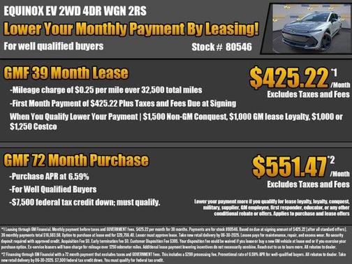 2025 Chevrolet Equinox EV RS