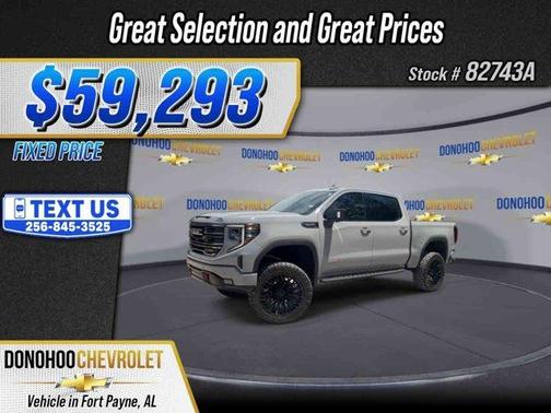 Gray 2024 GMC Sierra 1500 AT4