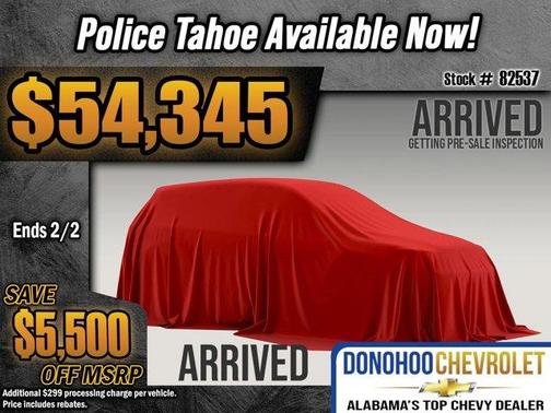 2026 Chevrolet Tahoe Police