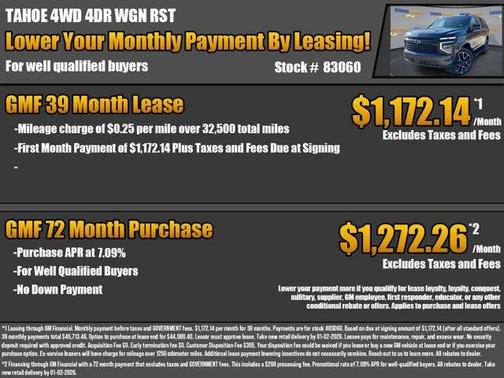 2026 Chevrolet Tahoe RST