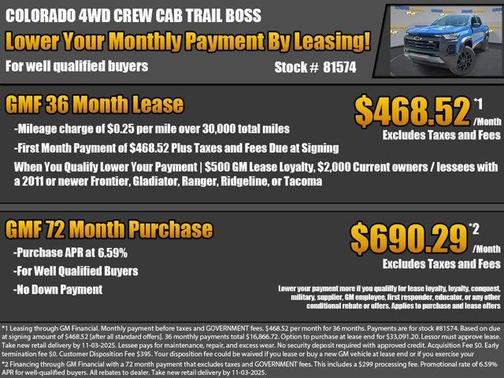 2026 Chevrolet Colorado Trail Boss
