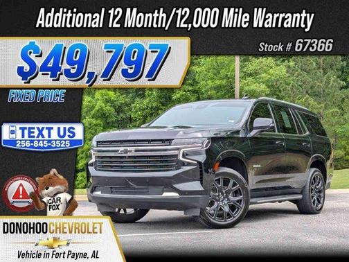 Black 2024 Chevrolet Tahoe LT