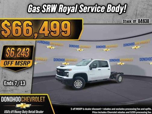 Summit White 2026 Chevrolet Silverado 3500 WT