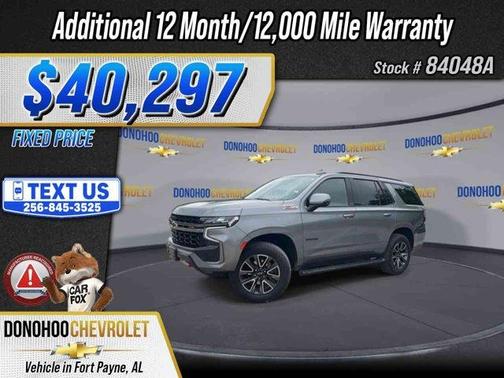 Satin Steel Metallic 2021 Chevrolet Tahoe Z71