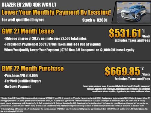 2026 Chevrolet Blazer EV LT