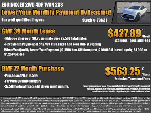 2025 Chevrolet Equinox EV RS