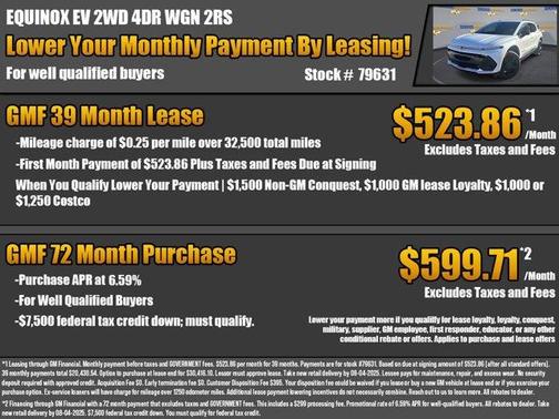 2025 Chevrolet Equinox EV RS