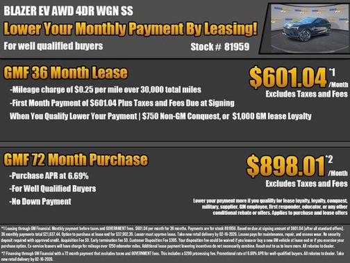 2026 Chevrolet Blazer EV SS