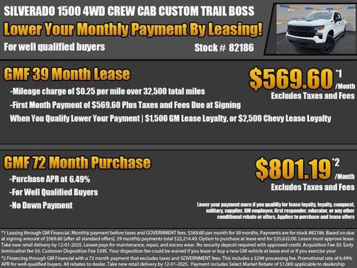 2026 Chevrolet Silverado 1500 Custom Trail Boss