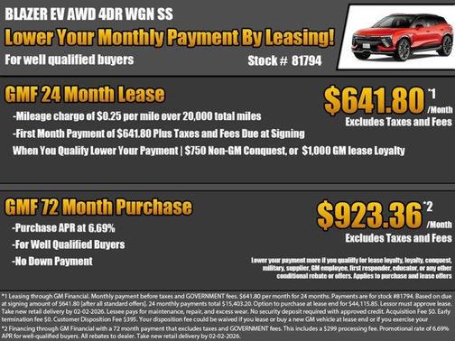 2026 Chevrolet Blazer EV SS