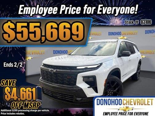 2026 Chevrolet Traverse RS