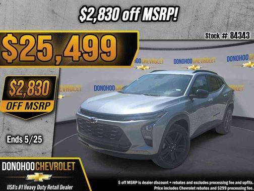 Sterling Gray Metallic 2026 Chevrolet Trax ACTIV