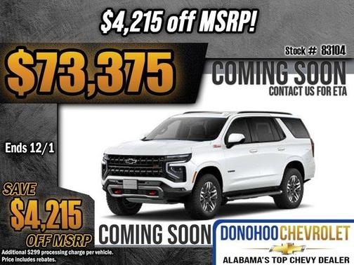 2026 Chevrolet Tahoe Z71