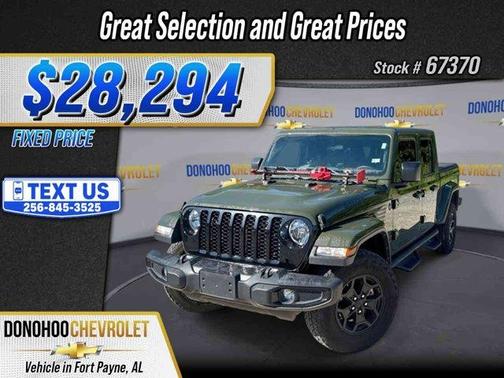 Sarge Green Clearcoat 2022 Jeep Gladiator Sport