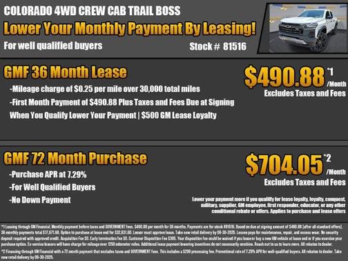 2026 Chevrolet Colorado Trail Boss