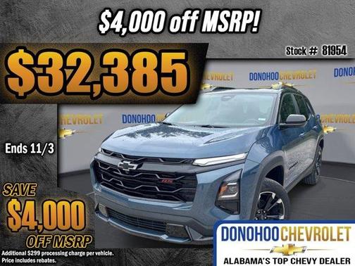 2026 Chevrolet Equinox RS