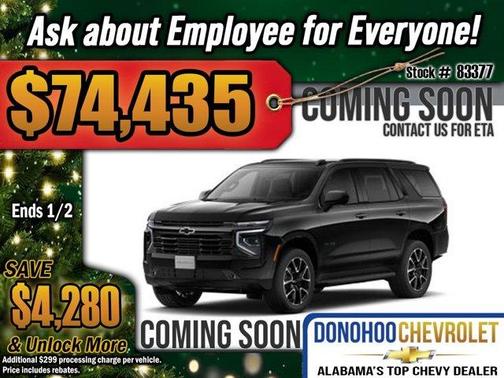 2026 Chevrolet Tahoe RST