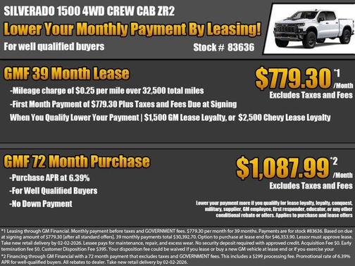 2026 Chevrolet Silverado 1500 ZR2