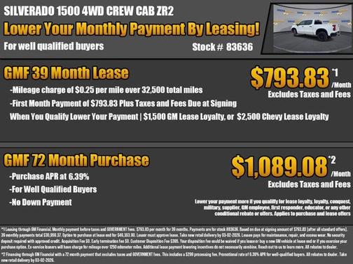 2026 Chevrolet Silverado 1500 ZR2