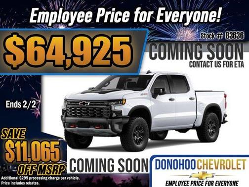 2026 Chevrolet Silverado 1500 ZR2