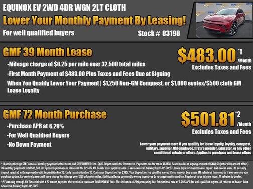 2026 Chevrolet Equinox EV LT 1