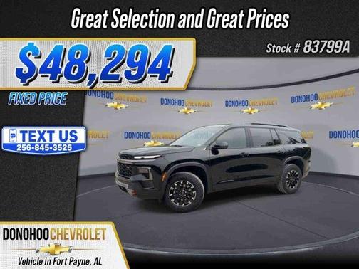 Mosaic Black Metallic 2025 Chevrolet Traverse Z71