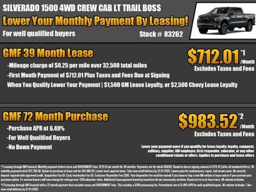 2026 Chevrolet Silverado 1500 LT Trail Boss