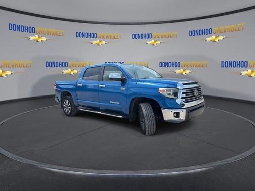Blue 2018 Toyota Tundra