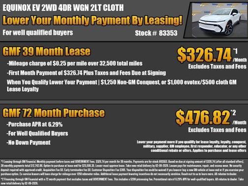 2026 Chevrolet Equinox EV LT 1