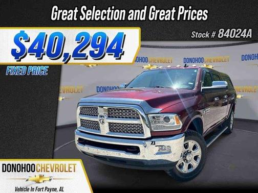Delmonico Red Pearlcoat 2018 RAM 2500 Laramie