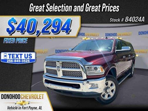 Delmonico Red Pearlcoat 2018 RAM 2500 Laramie