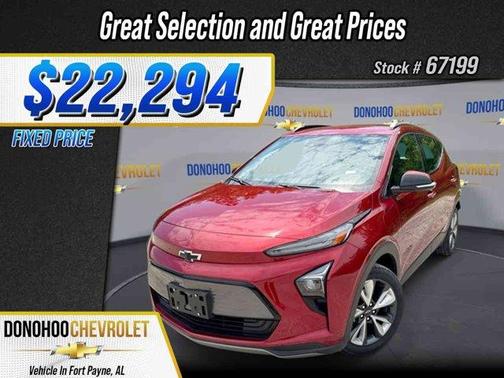 Cherry Red Tintcoat 2022 Chevrolet Bolt EUV LT