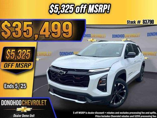 Polar White 2026 Chevrolet Equinox RS