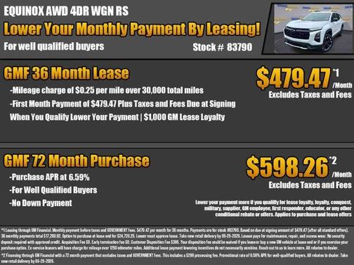Polar White 2026 Chevrolet Equinox RS