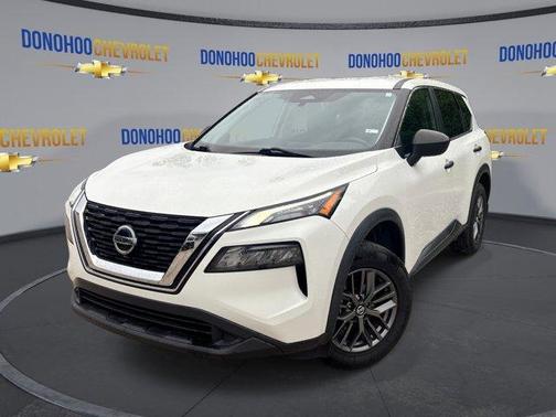 Glacier White 2021 Nissan Rogue S
