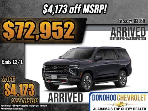 2026 Chevrolet Tahoe Z71